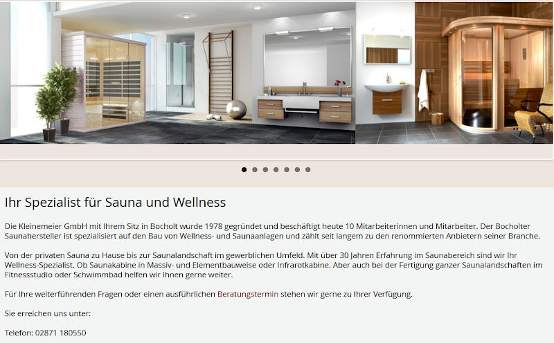 Foto van Kleinemeier GmbH - Sauna-Bocholt.de