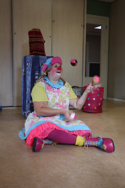 Foto van Clown Pinkolet