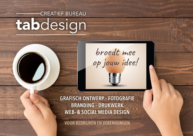 Foto van Creatief bureau TABdesign: grafisch ontwerp, fotografie en drukwerk voor ondernemingen en merken