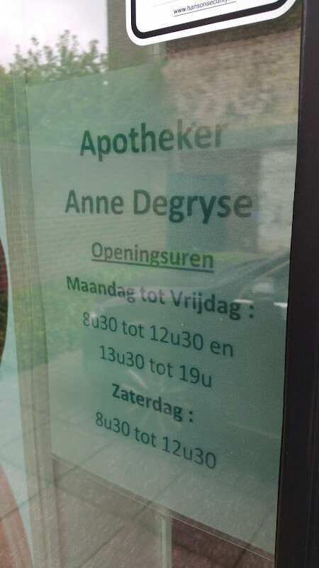 Foto van Apotheek Anne Degryse