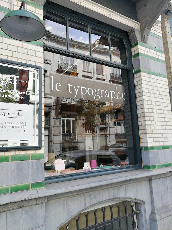 Foto van Le typographe | Papeterie | Qualité typo plomb | Handmade in Brussels