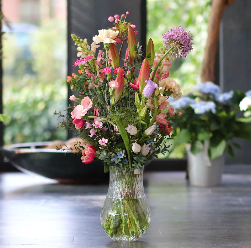 Foto van Bloemen Amaryllis