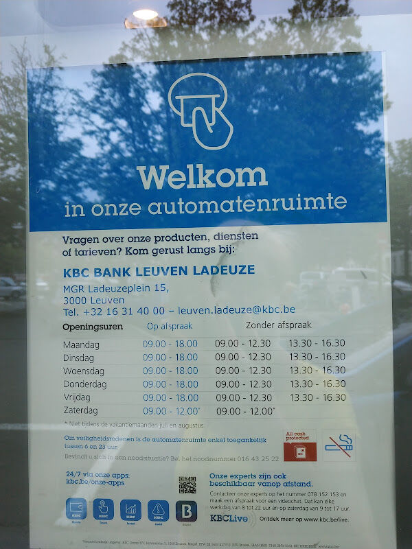 Foto van KBC Automaten Leuven St.-Jacob