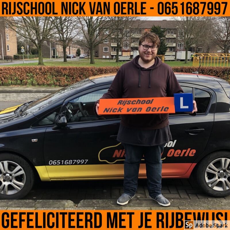 Foto van Rijschool Nick van Oerle