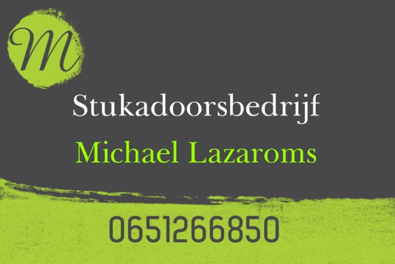 Foto van Stukadoorsbedrijf Michael Lazaroms