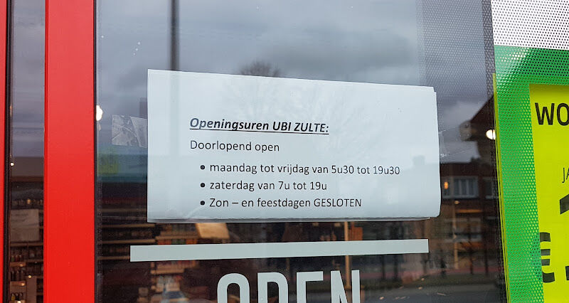 Foto van ubi