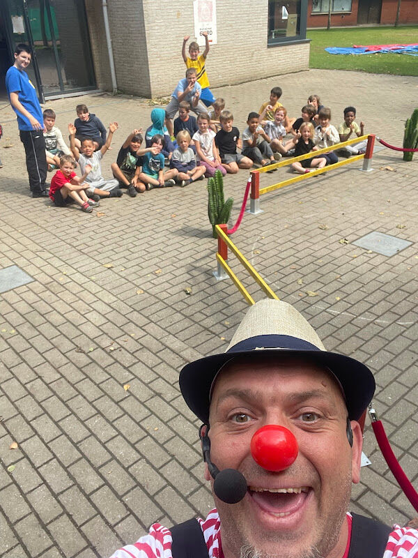 Foto van clown bweno