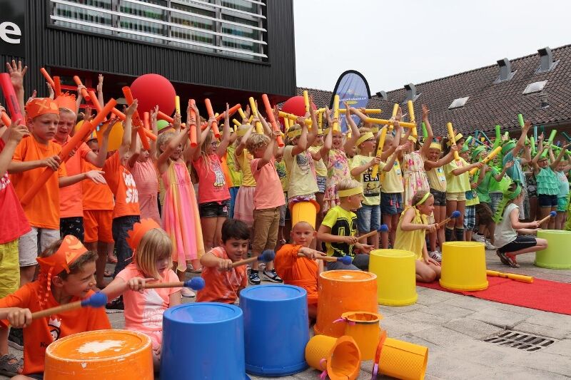 Foto van De Klankenkaravaan; muziek- en dansworkshops door het hele land